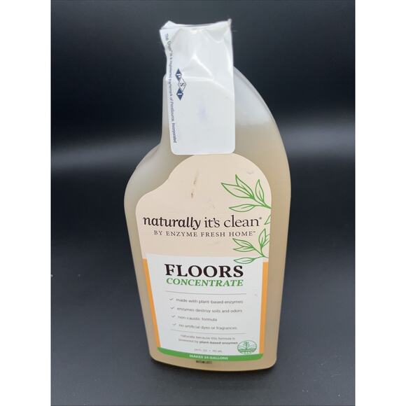 Naturally it's clean Floor Cleaner Concentrate | Makes 24 Gallons | Enzyme Fresh - Picture 1 of 5